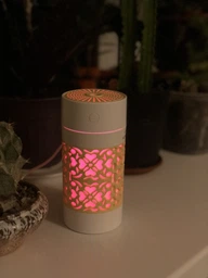 Міні зволожувач повітря Liam Lucky Cup Humidifier з функцією нічника Рожевий фото від покупців 1