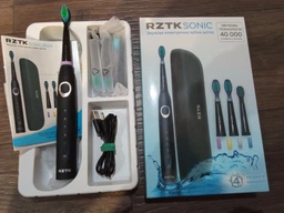 Электрическая зубная щетка RZTK SONIC Black фото от покупателей 1