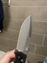 Карманный нож Ganzo G704 Black фото от покупателей 12