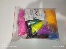 Набор для плетения браслетов из резинок Fashion loom bands set 28 цветов 12000шт фото от покупателей 4