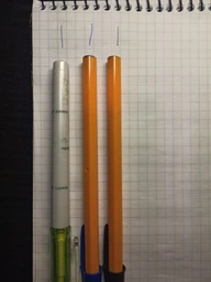 Набір кулькових ручок 4 шт BIC Orange Різнобарвний, пишучий вузол 0.8 мм, товщина лінії письма 0.36 мм (3086121601231) фото від покупців 1