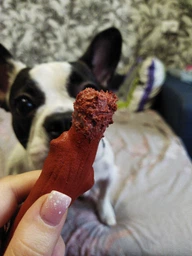 Іграшка для собак Petstages Mesquite Dogwood Red SM Догвуд Міцна гілка з ароматом барбекю з мескіта мала Коричнева (pt30143)