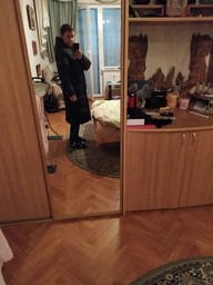 Пуховик женский Невада Нью вери размер 52 синий фото от покупателей 13