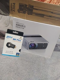 Портативний проектор XPRO PANOPLUS 3XL 2 021 з WiFi функцією Screen Mirroring (4000 lumen) для будинку, офісу, та проведення презентацій фото від покупців 2