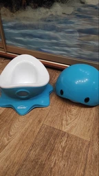 Дитячий горщик QCBABY Восьминіг зелений QC9906green фото від покупців 6
