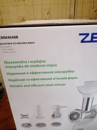 Электрическая мясорубка с шинковками Zelmer ZMM4048B фото от покупателей 3