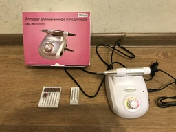 Фрезер для маникюра BUCOS Nail Drill ZS-603 PRO SILVER на 45 Вт./35000 оборотов фото от покупателей 4