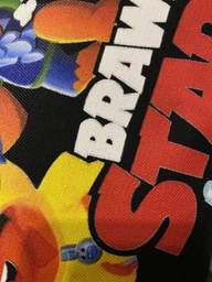 Еко сумка шопер Бравл старс (Brawl Stars) (9227-1702) 41x35 см Чорний фото від покупців 1