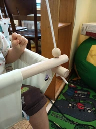 Дитяча гойдалка Infancy «Транспорт» молочна основа від 7 місяців до 5 років