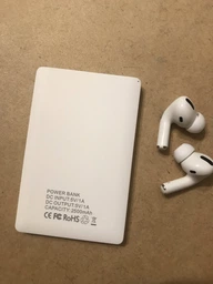 Супер ультра тонкий Повер Банк Power Bank DIAMOND-UA 1000mA Li-polimer Белый фото от покупателей 2