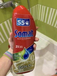 Гель для мытья посуды в посудомоечной машине Somat Gold Анти-Жир 990 мл (9000101344530) фото от покупателей 4