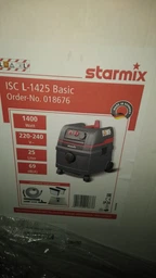 Промисловий будівельний для сухого і вологого прибирання Starmix ISC L-1425 Basic : 1.4 кВт, 25л бак фото від покупців 2