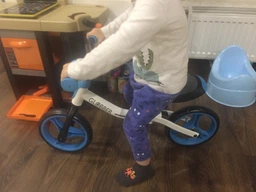 Біговел GLOBBER GO BIKE, білий-синій (7571321) фото від покупців 3