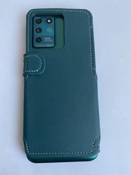 Чохол-книжка з екошкіри для телефону ZTE Blade V30 Жовтий фото от покупателей 1