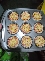 Форма прямоугольная для мини-пицц 9 шт Pyrex Asimetria 7 см Прямоугольная Коричневая (AS09BZ0) фото від покупців 3