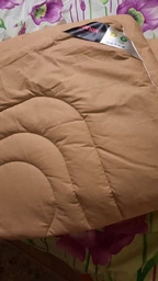 Одеяло Sonex демисезонное полуторное 140x205 овечья шерсть DreamStar Beige (SO102052) фото от покупателей 2