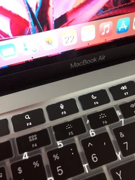 Защитная накладка на клавиатуру с русской раскладкой MacBook PRO 13,15,17 фото від покупців 4