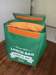 Термосумка Lunch Bag (Ланч Бег) Pack and Go "Lunch Bag M" оранжевый (LB311)