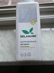 Засіб для миття підлоги DeLaMark з ароматом лимону 1 л 35151 фото від покупців 1