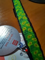 Нашийник для собак нейлоновий Collar WAUCAT Nylon з QR-паспортом, малюнок "Авокадо", пластиковий фастекс, XS, Ш 10 мм, Д 20-30 см (5280) фото від покупців 11