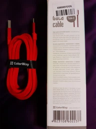 Кабель Colorway USB - Type-C 2.4А 2 м Mint (CW-CBUC008-MT) фото від покупців 6