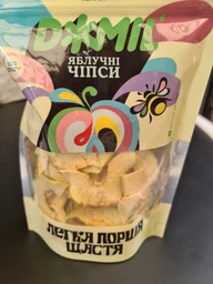 Упаковка чипсов фруктовых Джміль Яблочных 40 г х 3 шт (0.12 кг) (4820235150839) фото от покупателей 1