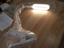 Настільна лампа світлодіодна LED VIDEX TF09W 7W 3000-5500K біла фото від покупців 2