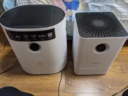 Воздухоочиститель Electrolux 6 л, 50 м2, 500 мл/час, механическое управление (EHW-600) фото от покупателей 1
