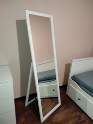 Зеркало напольное Фацет Эконом S 157x42 см Черное (ESBL) фото от покупателей 17