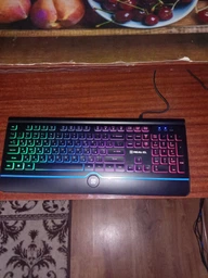 Клавиатура проводная Real-El 8000 Comfort Backlit USB (EL123100033)