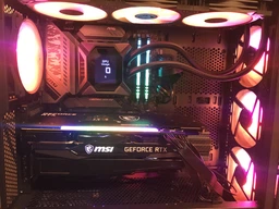 Видеокарта MSI GeForce RTX 3070 Ti GAMING X TRIO 8G фото от покупателей 3