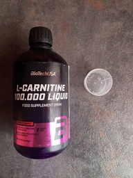 Жироспалювач BioTech L-Carnitine 100.000 Liquid, 500 мл - Вишня фото від покупців 1