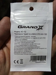 Перехідник Grand-X OTG USB 3.0 AF - Type-C (AD-112) фото від покупців 4