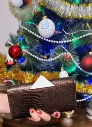 Гаманець жіночий стильний для купюр і карток ST Leather 18423 (S6001A) дуже красивий Червоний фото від покупців 2