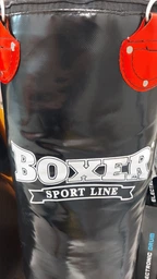 Мішок боксерський Циліндр ПВХ h-100см BOXER Класік Mega (наповнювач- ганчір х-б, d-33см, вага-26кг, Синій) фото від покупців 3