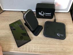 Зарядний пристрій ColorWay Wireless Stand 15W Black (CW-CHW31Q-BK) фото від покупців 3