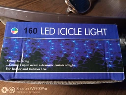 Гирлянда штора водопад Max Light 2*2 метра занавес дождь 240LED Теплый-белый