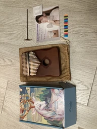 Калимба Enfuntins с 17 клавишами Пальчиковое пианино Kalimba (ENK17BR) фото от покупателей 6