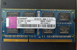 Оперативная память A-Tech 4GB DDR3-1333 (PC3-10600) SODIMM 2Rx8 (AT4G1D3S1333ND8N15V) фото от покупателей 15