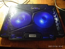 Охлаждающая подставка для ноутбука Promate AirBase-1 Black (airbase-1.black) фото от покупателей 7