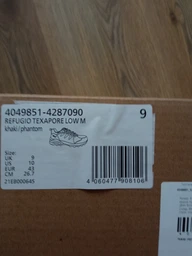 Напівчеревики REFUGIO TEXAPORE LOW M Jack Wolfskin 4049851_6357 45.5 Сірий (4060477908595) фото от покупателей 6