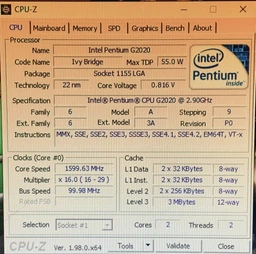 Процессор Intel Core i5-2500S (LGA 1155/ s1155) Б/У
