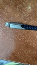 Дата кабель USB 2.0 AM to Lightning 1.0m zinc alloy blue ColorWay (CW-CBUL010-BL)