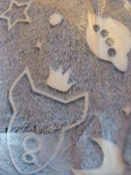 Плед "Звёзды, ракеты" Magic Blanket светящееся в темноте 150 x 180 см Плюшевый плед фото от покупателей 4