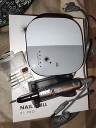 Фрезер для манікюру Bucos Nail Drill X1 PRO ICE BLUE 65 Ват, 40 000 об./мін. фото від покупців 13