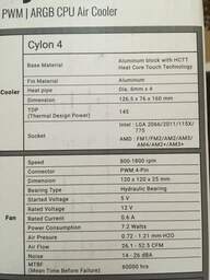 Кулер Aerocool Cylon 4 (ACTC-CL30410.06)