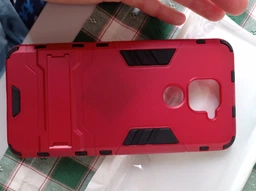Чехол Iron для Xiaomi Redmi Note 9 бронированный бампер Red фото от покупателей 2