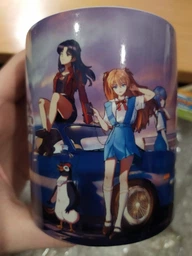 Чашка Evangelion Евангелион neon EV 02.12 фото от покупателей 1