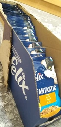 Вологий корм для котів Purina Felix Fantastic з куркою в желе 85 г 26 шт фото від покупців 4