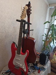 Стойка для двух гитар универсальная Gator Frameworks Double Guitar Stand (GFW-GTR-2000) фото от покупателей 5